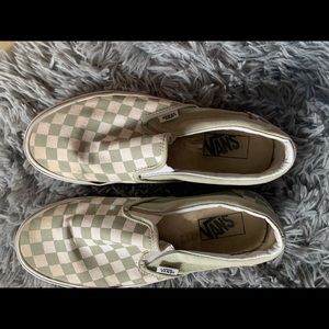 Checkered vans